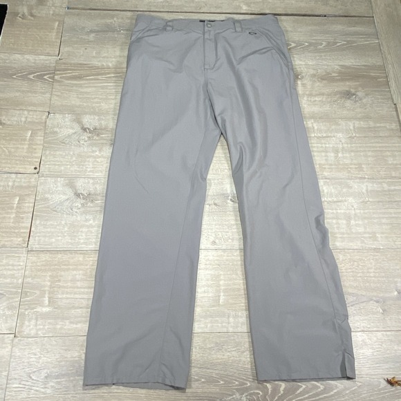 Oakley Pants Mens 40W Gray Performance Lightweight Golf Outdoor 421248A Athletic - Picture 1 of 15